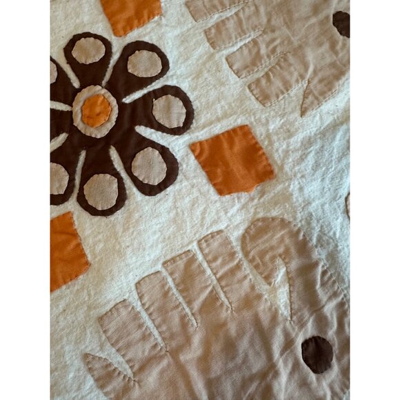 Hand-Embroidered Otomi Elephant Floral Patchwork Cotton Pillow Cover 17” Read - Picture 5 of 11